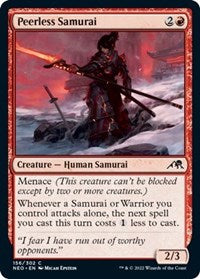 Peerless Samurai - Kamigawa: Neon Dynasty - 156