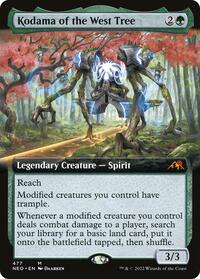 Kodama of the West Tree (Extended Art) - Kamigawa: Neon Dynasty - 477
