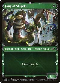 Fang of Shigeki (Showcase) - Kamigawa: Neon Dynasty - 347