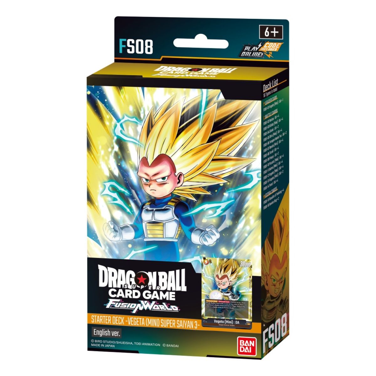 Bandai Dragon Ball Super Fusion World: Trading Card Starter Deck