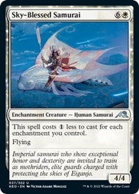 Sky-Blessed Samurai - Kamigawa: Neon Dynasty - 37