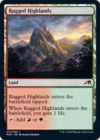 Rugged Highlands - Kamigawa: Neon Dynasty - 273