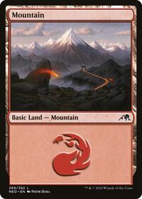 Mountain (289) - Kamigawa: Neon Dynasty - 289