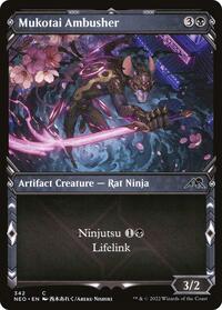 Mukotai Ambusher (Showcase) - Kamigawa: Neon Dynasty - 342