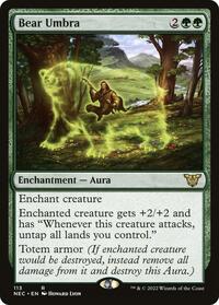 Bear Umbra - Commander: Kamigawa: Neon Dynasty - 113