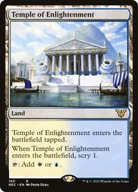 Temple of Enlightenment - Commander: Kamigawa: Neon Dynasty - 180