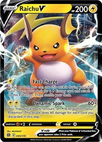 Raichu V - Brilliant Stars #045/172