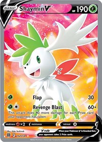 Shaymin V (Full Art) - SWSH09: Brilliant Stars - 152/172