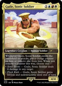Guile, Sonic Soldier - Secret Lair Drop Series #434