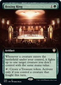 Boxing Ring (Extended Art) - Commander: Streets of New Capenna #99