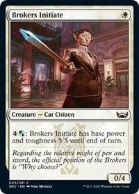 Brokers Initiate - Streets of New Capenna - 5