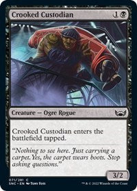 Crooked Custodian - Streets of New Capenna - 71