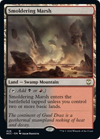 Smoldering Marsh - Commander: Streets of New Capenna - 428