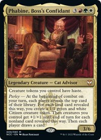 Phabine, Boss's Confidant - Commander: Streets of New Capenna - 9