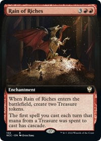 Rain of Riches (Extended Art) - Commander: Streets of New Capenna - 150