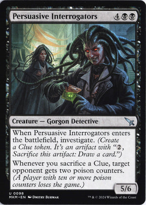 Persuasive Interrogators U Murders at Karlov Manor 98 NM