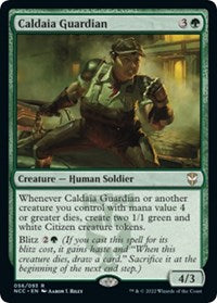 Caldaia Guardian - Commander: Streets of New Capenna #56