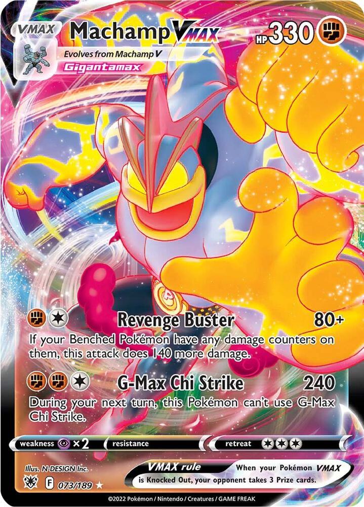 Machamp VMAX - Astral Radiance #073/189
