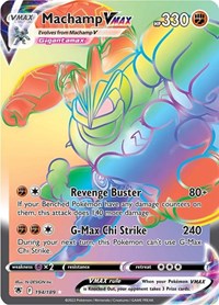Machamp VMAX (Secret) - SWSH10: Astral Radiance - 194/189