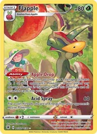 Flapple - SWSH10: Astral Radiance Trainer Gallery - TG02/TG30