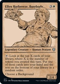 Ellyn Harbreeze, Busybody (Showcase) - Commander Legends: Battle for Baldur's Gate - 377
