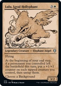 Lulu, Loyal Hollyphant (Showcase) - Commander Legends: Battle for Baldur's Gate - 379