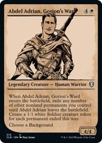 Abdel Adrian, Gorion's Ward (Showcase) - Commander Legends: Battle for Baldur's Gate - 375