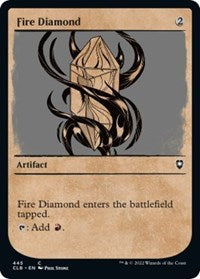 Fire Diamond (Showcase) - Commander Legends: Battle for Baldur's Gate - 445