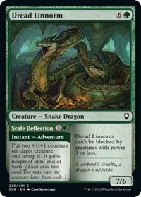 Dread Linnorm - Commander Legends: Battle for Baldur's Gate - 225
