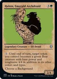 Halsin, Emerald Archdruid (Showcase) - Commander Legends: Battle for Baldur's Gate - 408