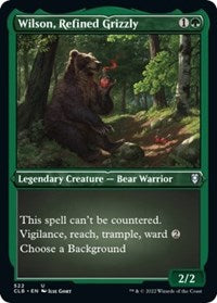 Wilson, Refined Grizzly (Foil Etched) - Commander Legends: Battle for Baldur's Gate - 522