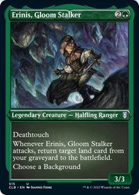 Erinis, Gloom Stalker (Foil Etched) - Commander Legends: Battle for Baldur's Gate - 515