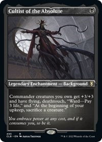 Cultist of the Absolute (Foil Etched) - Commander Legends: Battle for Baldur's Gate - 495