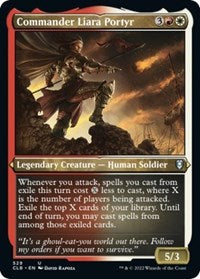 Commander Liara Portyr (Foil Etched) - Commander Legends: Battle for Baldur's Gate - 529