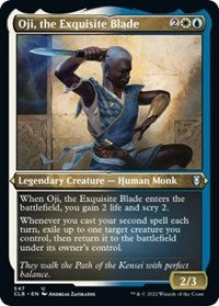 Oji, the Exquisite Blade (Foil Etched) - Commander Legends: Battle for Baldur's Gate - 547
