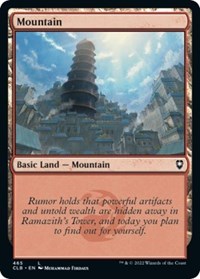 Mountain (465) - Commander Legends: Battle for Baldur's Gate - 465