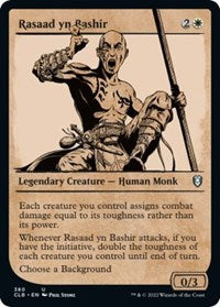 Rasaad yn Bashir (Showcase) - Commander Legends: Battle for Baldur's Gate - 380