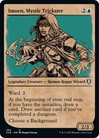 Imoen, Mystic Trickster (Showcase) - Commander Legends: Battle for Baldur's Gate - 385