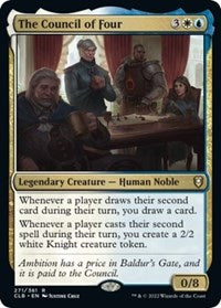 The Council of Four - Commander Legends: Battle for Baldur's Gate - 271