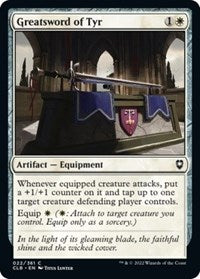 Greatsword of Tyr - Commander Legends: Battle for Baldur's Gate - 22