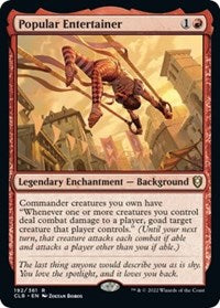 Popular Entertainer - Commander Legends: Battle for Baldur's Gate - 192