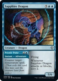 Sapphire Dragon - Commander Legends: Battle for Baldur's Gate - 94
