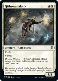 Githzerai Monk - Commander Legends: Battle for Baldur's Gate - 20