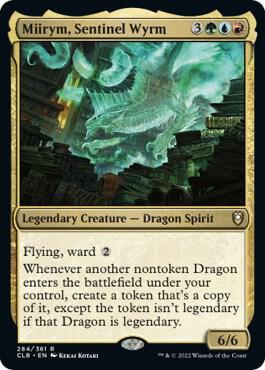 Miirym, Sentinel Wyrm - Commander Legends: Battle for Baldur's Gate #284