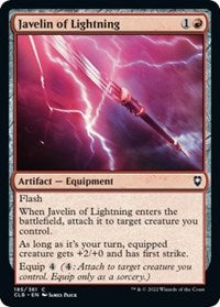Javelin of Lightning - Commander Legends: Battle for Baldur's Gate - 185