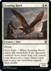Scouting Hawk - Commander Legends: Battle for Baldur's Gate - 41