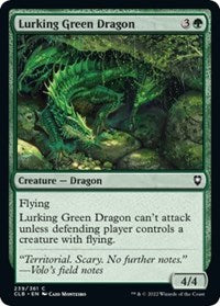 Lurking Green Dragon - Commander Legends: Battle for Baldur's Gate - 239