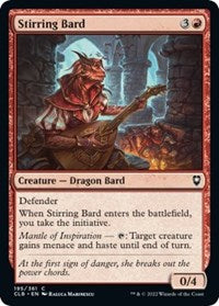 Stirring Bard - Commander Legends: Battle for Baldur's Gate - 195