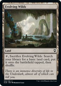 Evolving Wilds - Commander Legends: Battle for Baldur's Gate - 352
