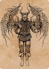 Raphael, Fiendish Savior Art Card (75/81) - Art Series: Commander Legends: Battle for Baldur's Gate - 75